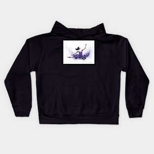 Violet Verve Dance Kids Hoodie